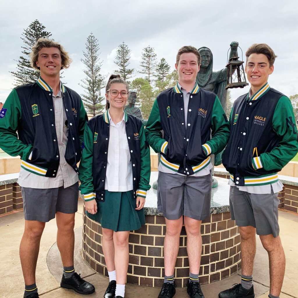 New York School Students Wearing Clothoo Designed Jackets