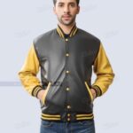 Personalized Varsity Jackets / Gold & Black