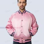 Pink Varsity Jacket for Girls & Women