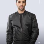 nylon bomber jacket from https://clothoo.com