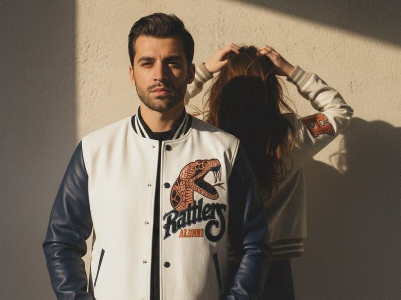 Rattlers Varsity Jacket Couple