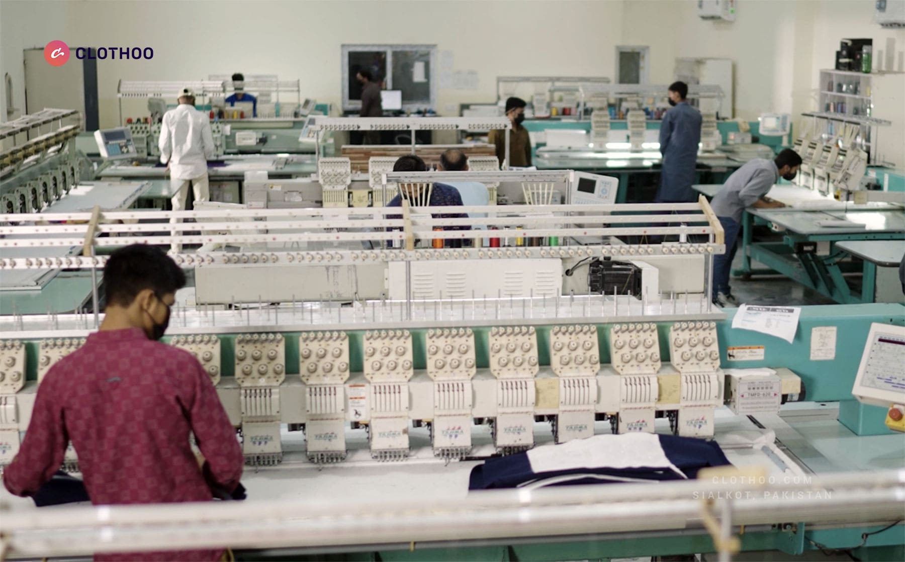 Embroidery facility