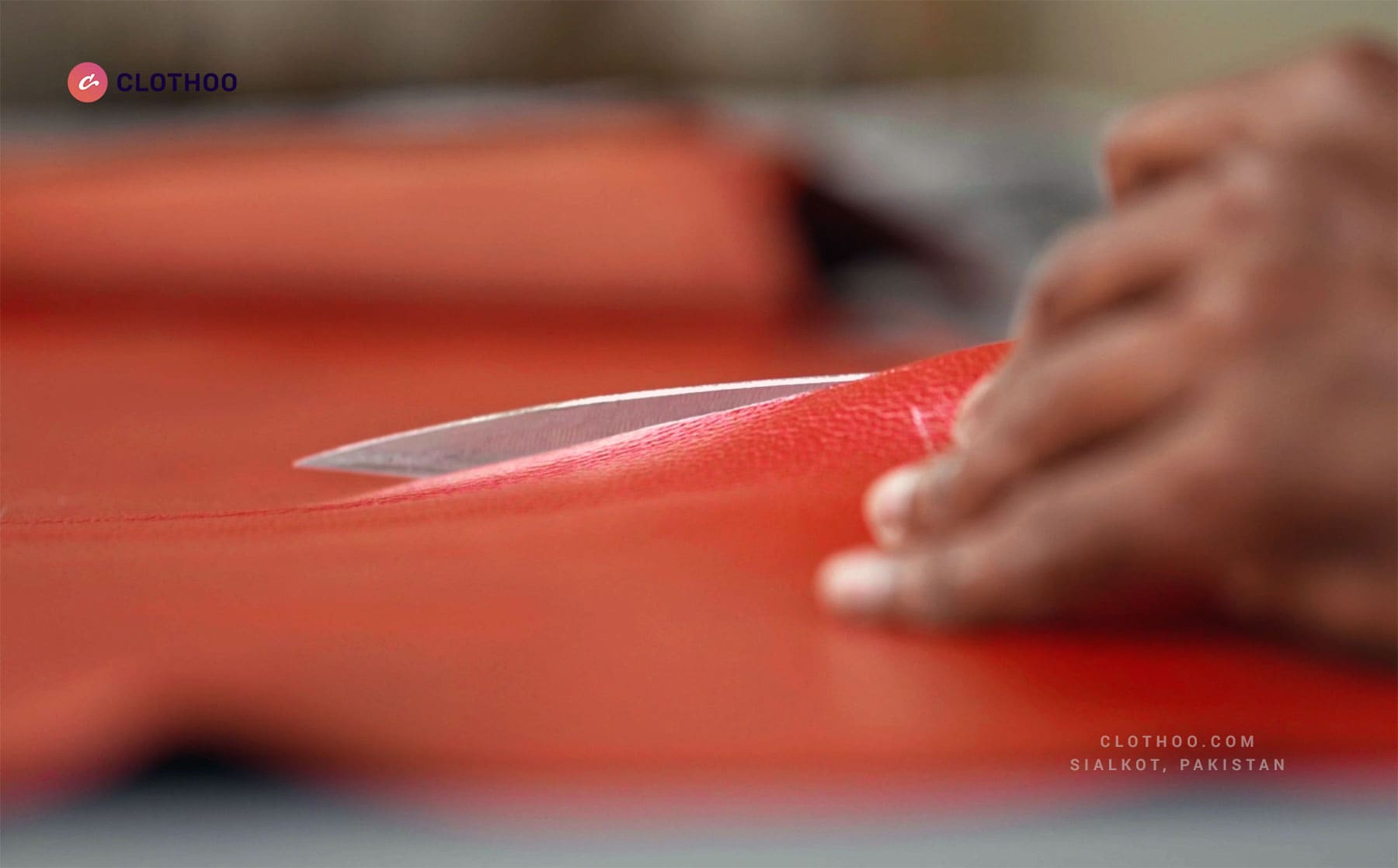 Leather cutting process