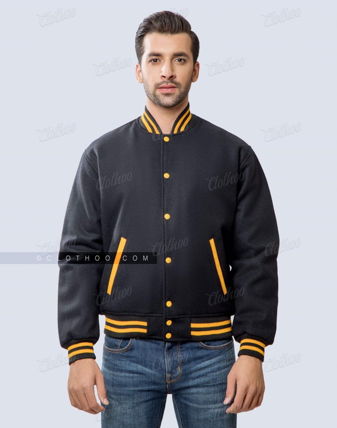 All wool varsity jacket best sale