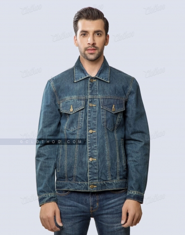 Shirt Style Denim Jacket for Mens & Women Shirt Style Denim Jacket for Mens & Women
