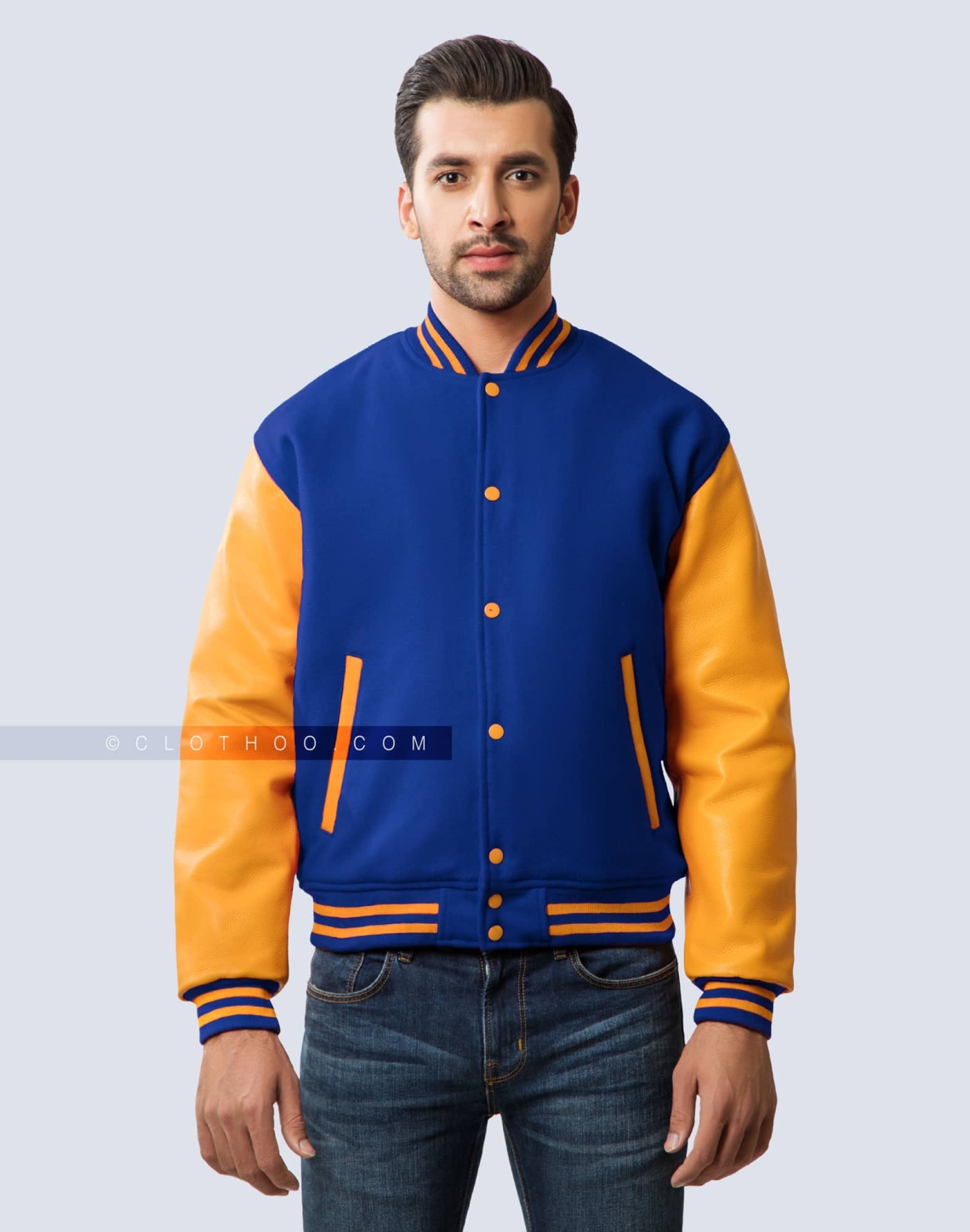 Blue and Gold Varsity Jacket Riverdale