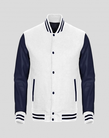 baseball jacket blue