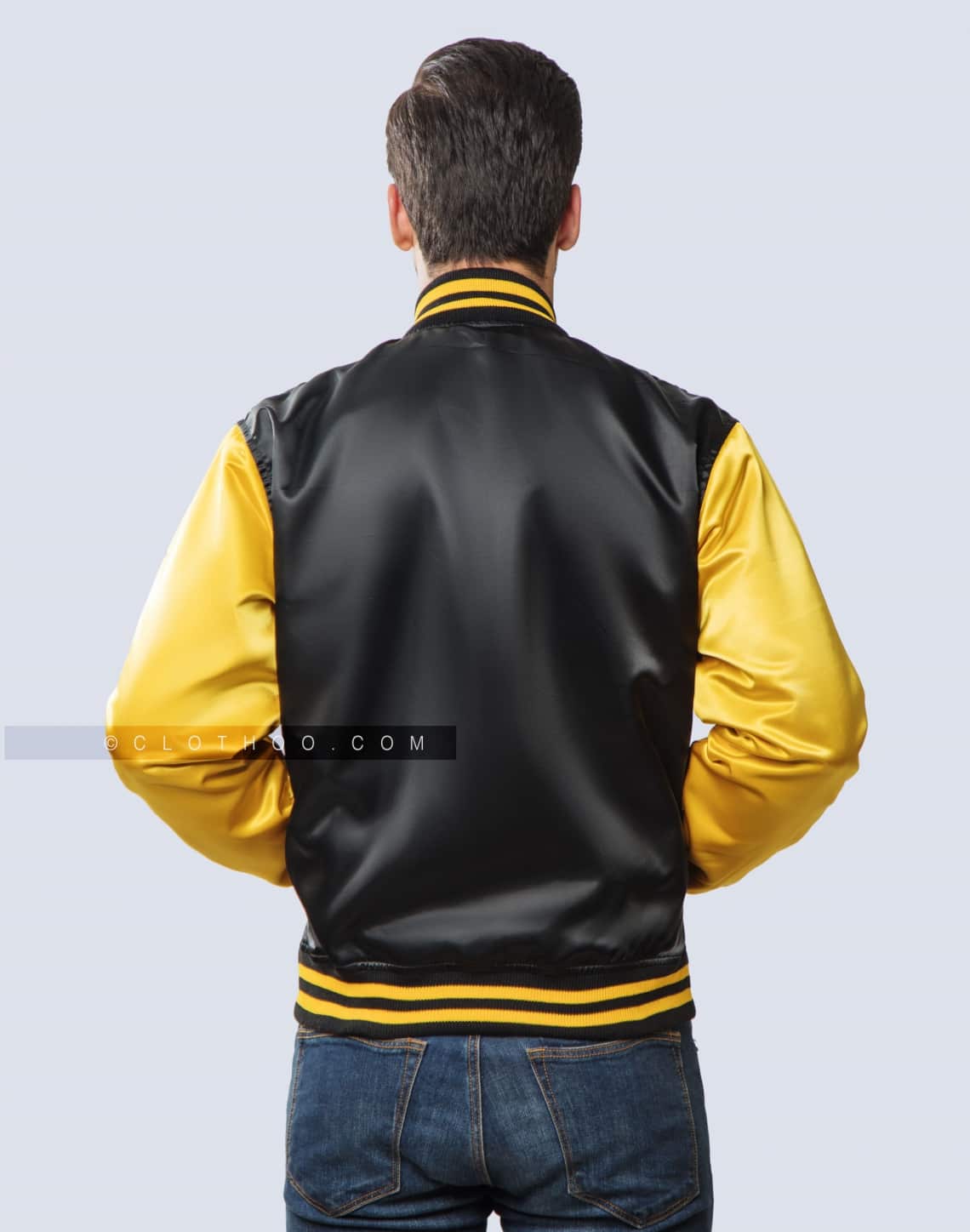 Satin Varsity Jacket For Mens & Women Baseball Jackets | Clothoo