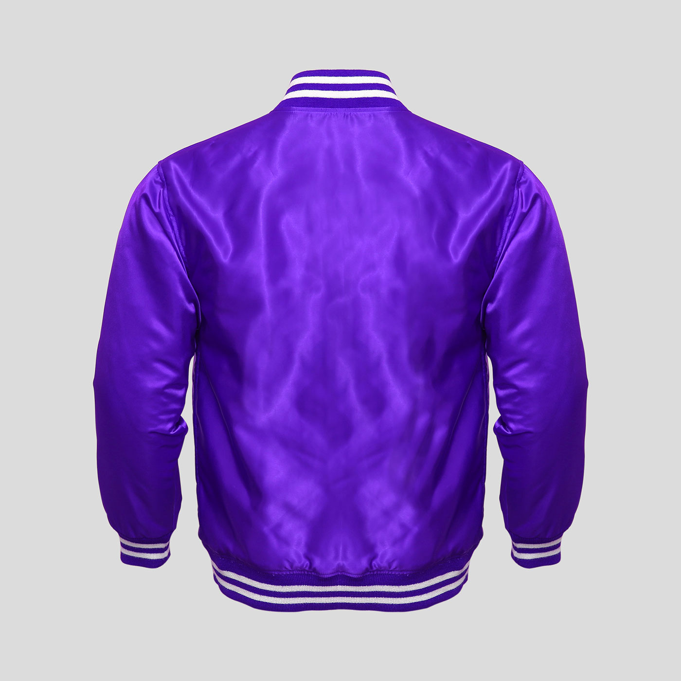 Purple Baseball Jacket - Pl Jackets
